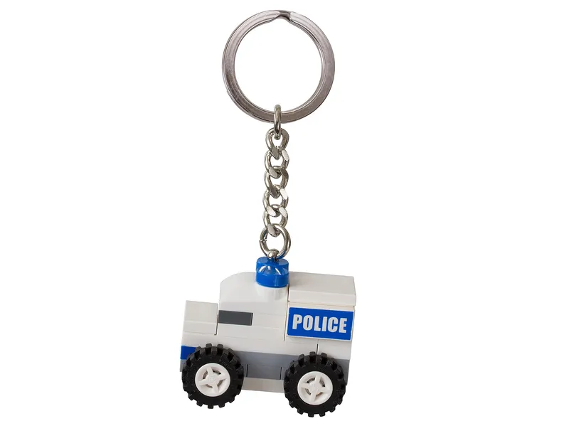 Police Car Bag Charm van LEGO – productfoto