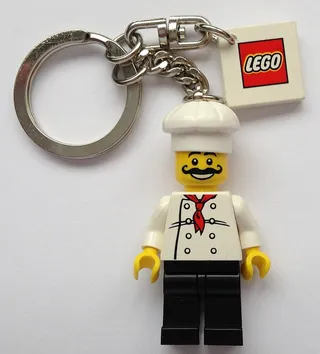 Chef Key Chain von LEGO – Produktfoto