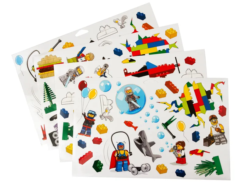 Plak ze op, LEGO®-fans! Creëer uw Eigen LEGO Scènes