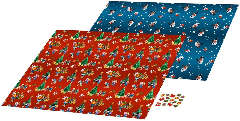 Holiday Wrapping Paper von LEGO – Produktfoto