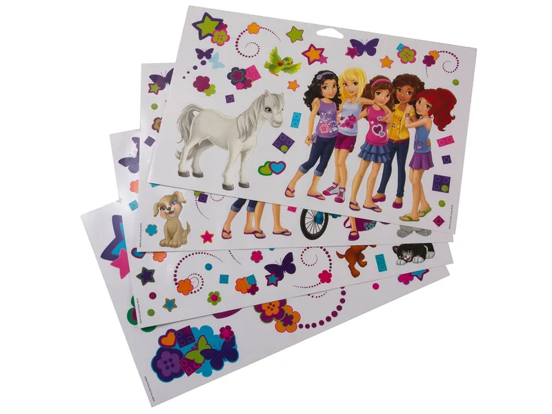 Versier je Slaapkamer met LEGO Friends Muurstickers