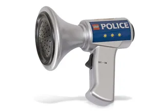 Police Megaphone van LEGO – productfoto