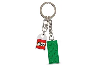 Green Brick Key Chain by LEGO – product photo