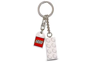 White Brick Key Chain by LEGO – product photo