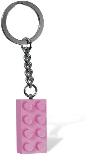 LEGO Pink Brick Key Chain (852273)