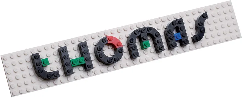 Letters Building System van LEGO – productfoto