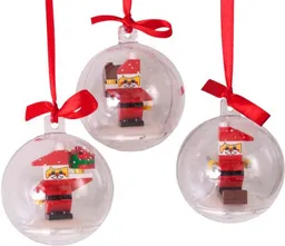 LEGO Christmas Tree Ornaments, Build Your Own Holiday Ornaments (852744)