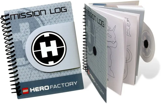 Hero Factory Mission Log Book de LEGO – photo du produit