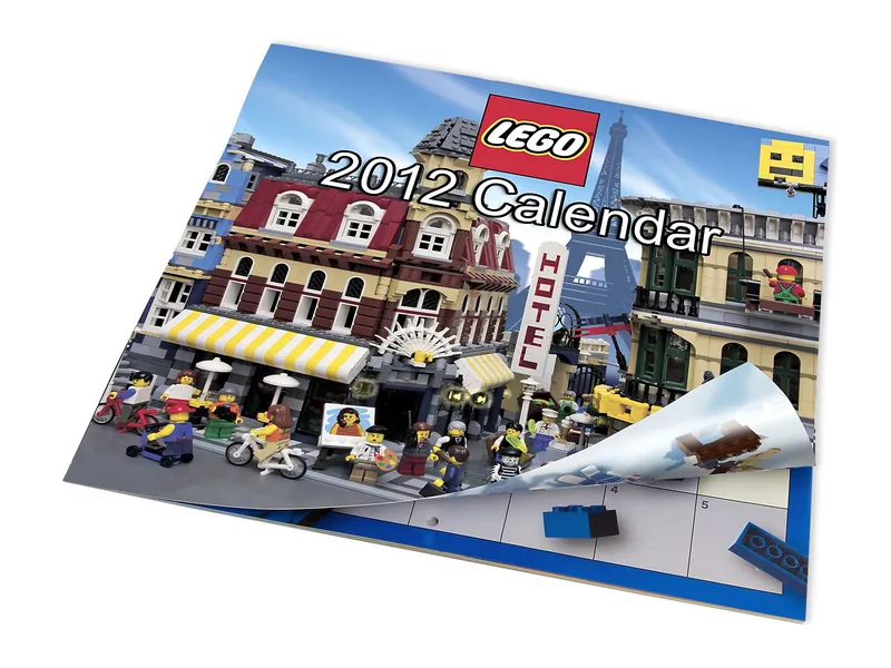 2012 US Calendar van LEGO – productfoto