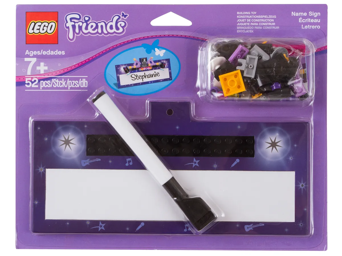 LEGO VIP Cardboard Name Plate (853443) - Bild 1
