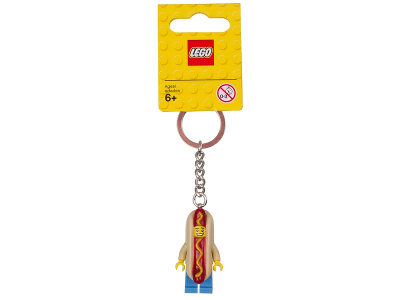 LEGO® Hot Dog Guy Keyring fra LEGO – produktfoto 2 af 2