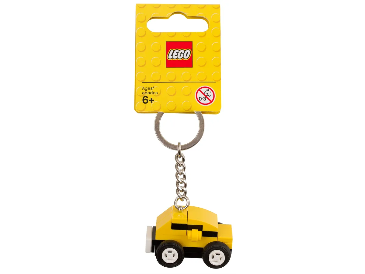 LEGO Yellow Car Bag Charm (853573) - Bild 1