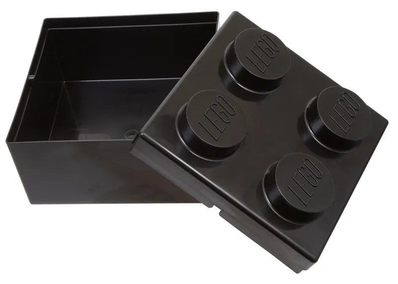 Four Stud Lunch Box Black by LEGO – product photo
