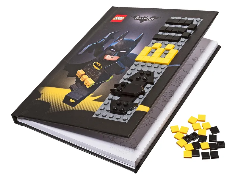 Batman Notebook with Stud Cover van LEGO – productfoto