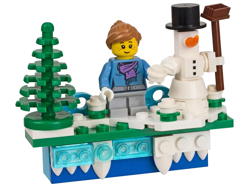 Iconic Holiday Magnet von LEGO – Produktfoto