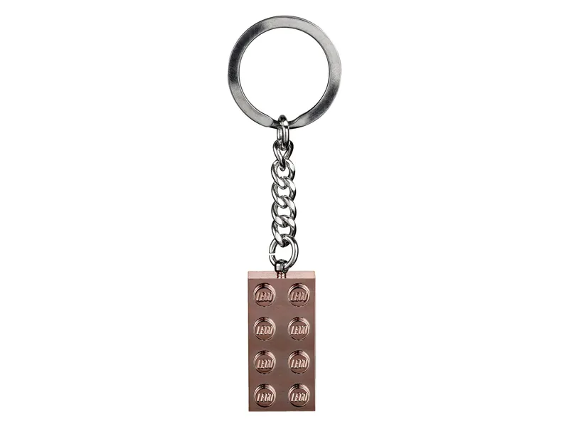 Rose Gold Brick Key Chain by LEGO – product photo