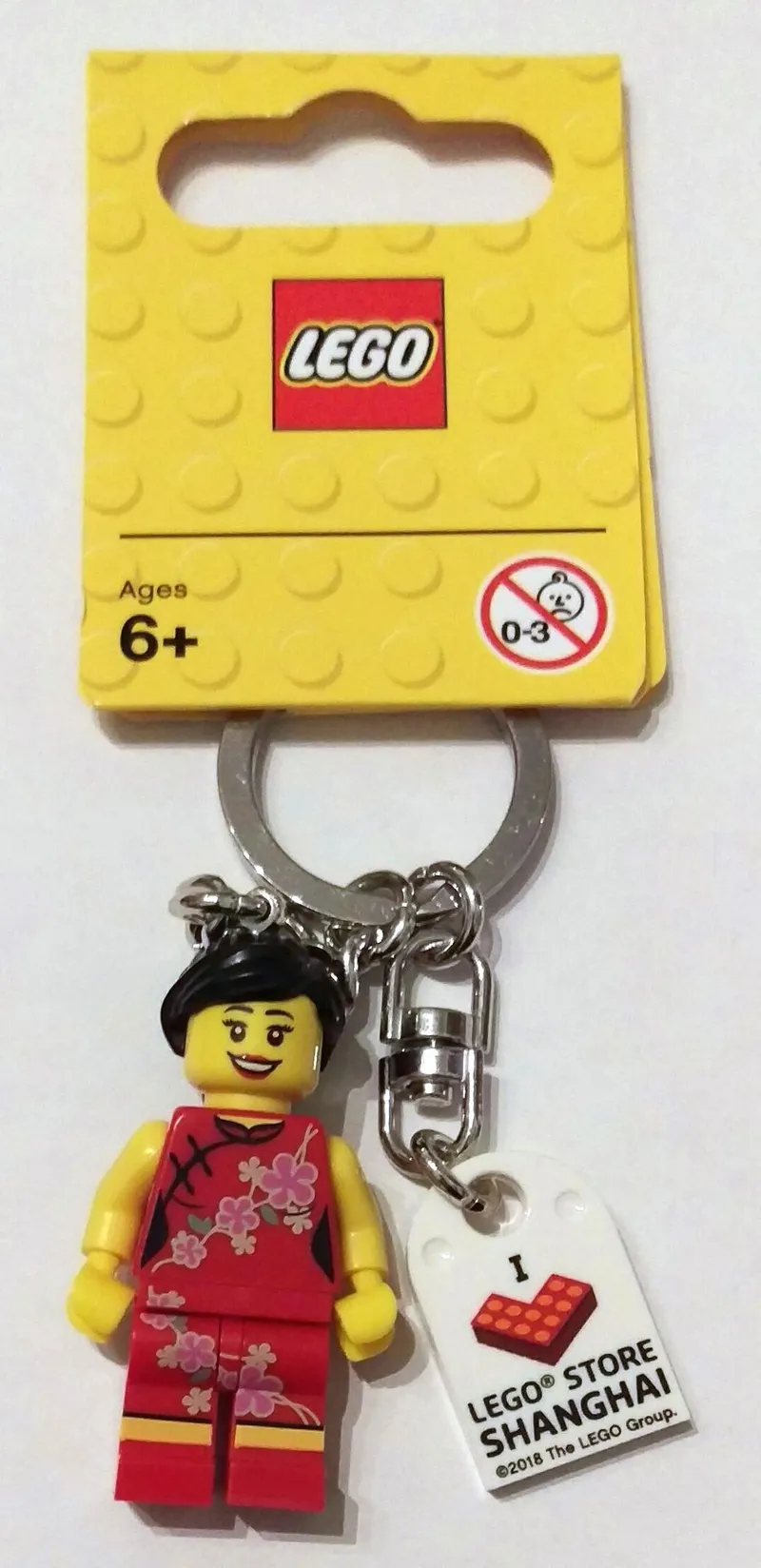 I [Heart] LEGO Store Shanghai Key Chain van LEGO – productfoto