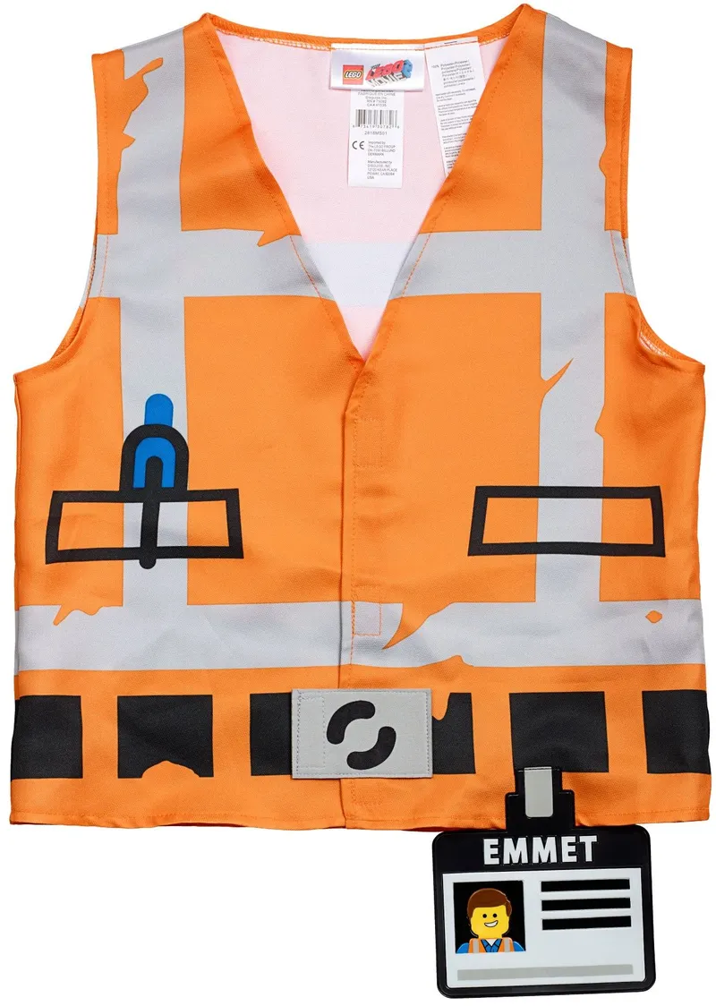 Emmet's Construction Worker Vest de LEGO – photo du produit