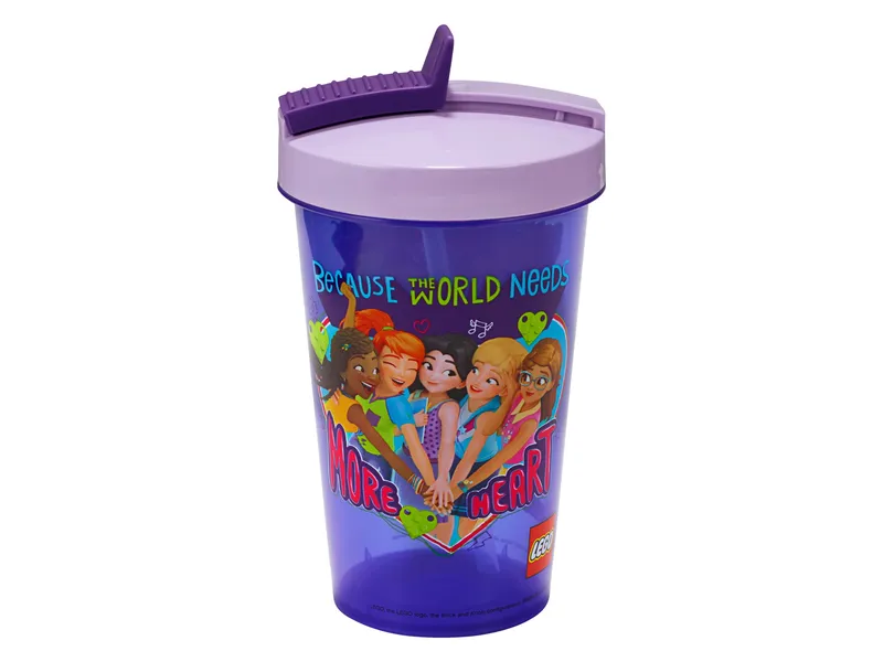Friends Tumbler met rietje: Drinkplezier voor elke LEGO Friends fan