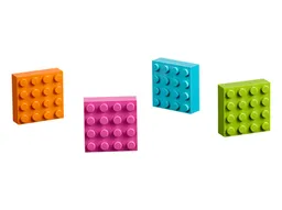 LEGO 4x4 Brick Magnets (853900)