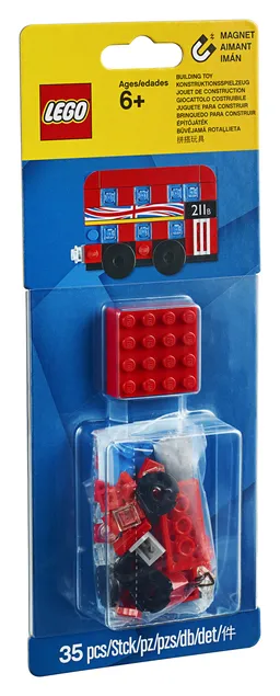 LEGO London Bus Magnet Build (853914) - Bild 3