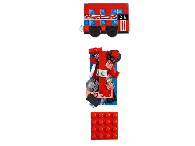 London Bus Magnet Build från LEGO – produktbild 3 av 5