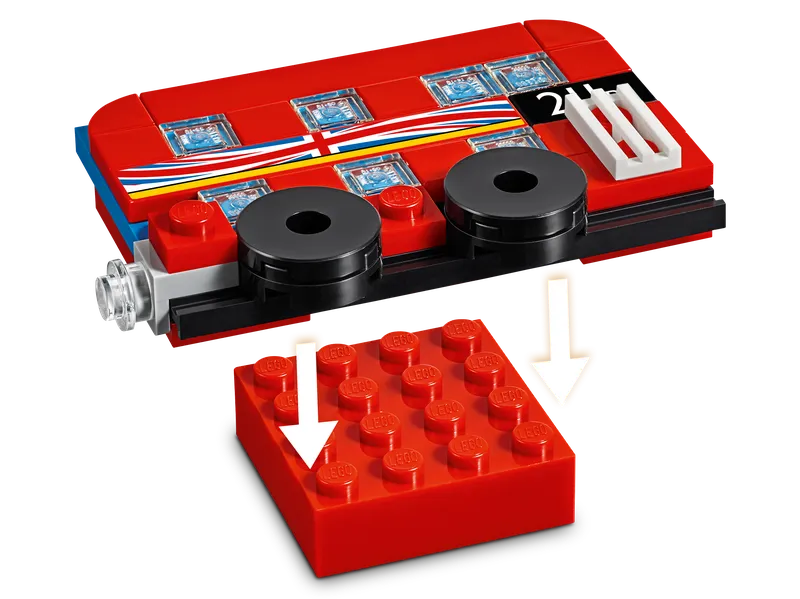London Bus Magnet Build från LEGO – produktbild 4 av 5