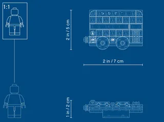 London Bus Magnet Build från LEGO – produktbild 5 av 5