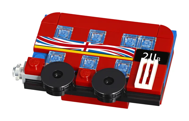 London Bus Magnet Build
