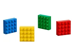 LEGO 4x4 Brick Magnets Classic (853915)