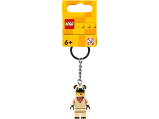 French Bull Dog Guy Keyring fra LEGO – produktfoto 2 af 2