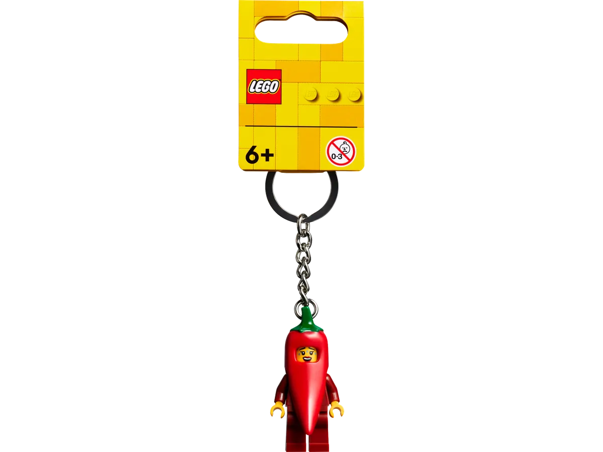 LEGO Chili Girl Keyring (854234) - Bild 1