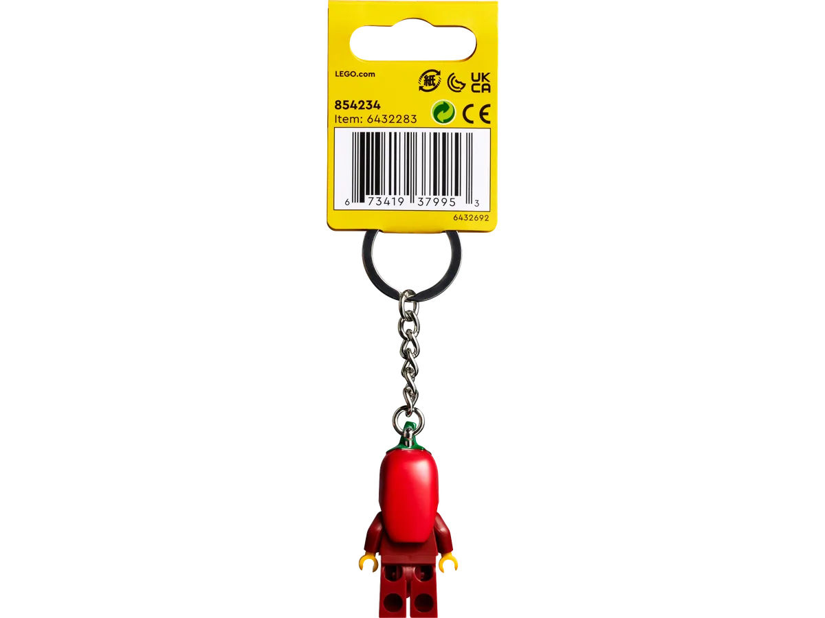 LEGO Chili Girl Keyring (854234) - Bild 2