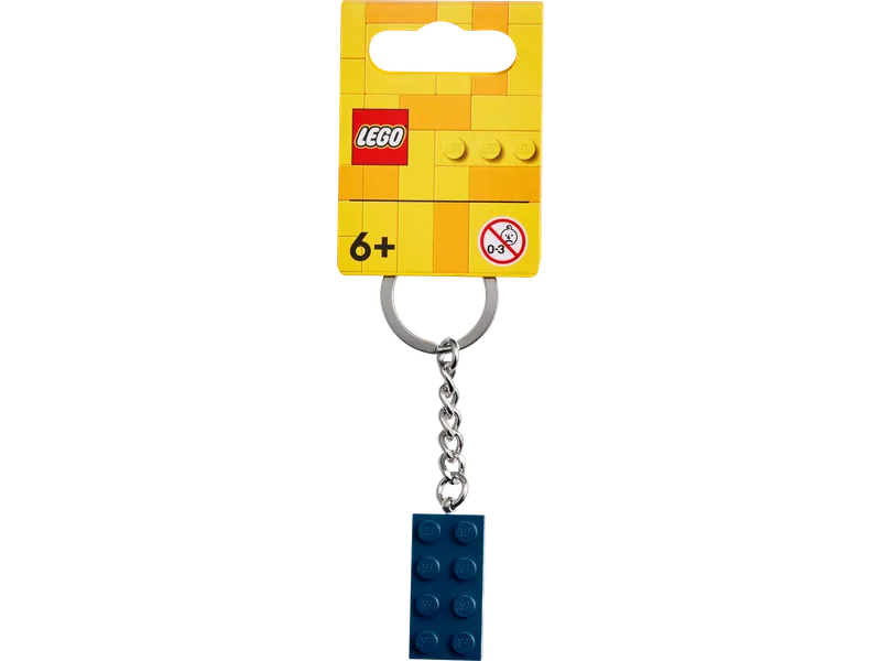 Earth Blue 2x4 Keyring fra LEGO – produktfoto 2 af 3