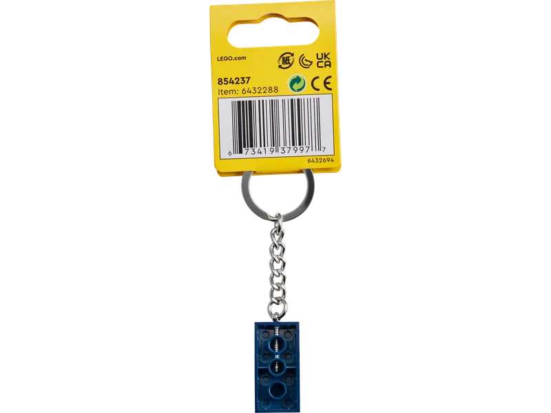 Earth Blue 2x4 Keyring fra LEGO – produktfoto 3 af 3