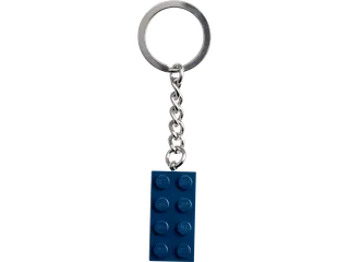 Earth Blue 2x4 Keyring fra LEGO – produktfoto 1 af 3
