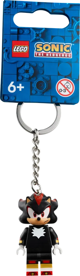 LEGO Shadow the Hedgehog Key Chain (854302) - afbeelding 1