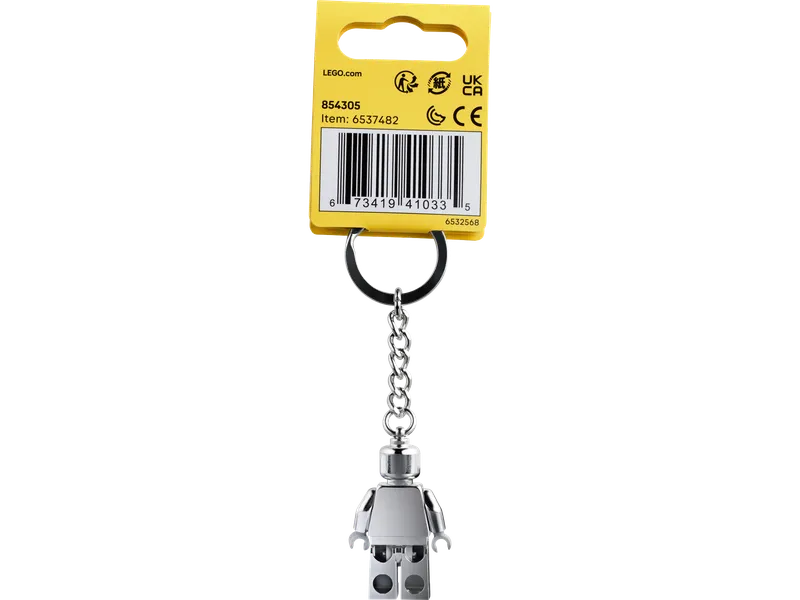 Silver Minifigure Key Chain fra LEGO – produktfoto 3 af 3