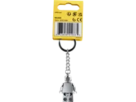 Zilverkleurige minifiguur sleutelhanger - Afbeelding 3 van 3