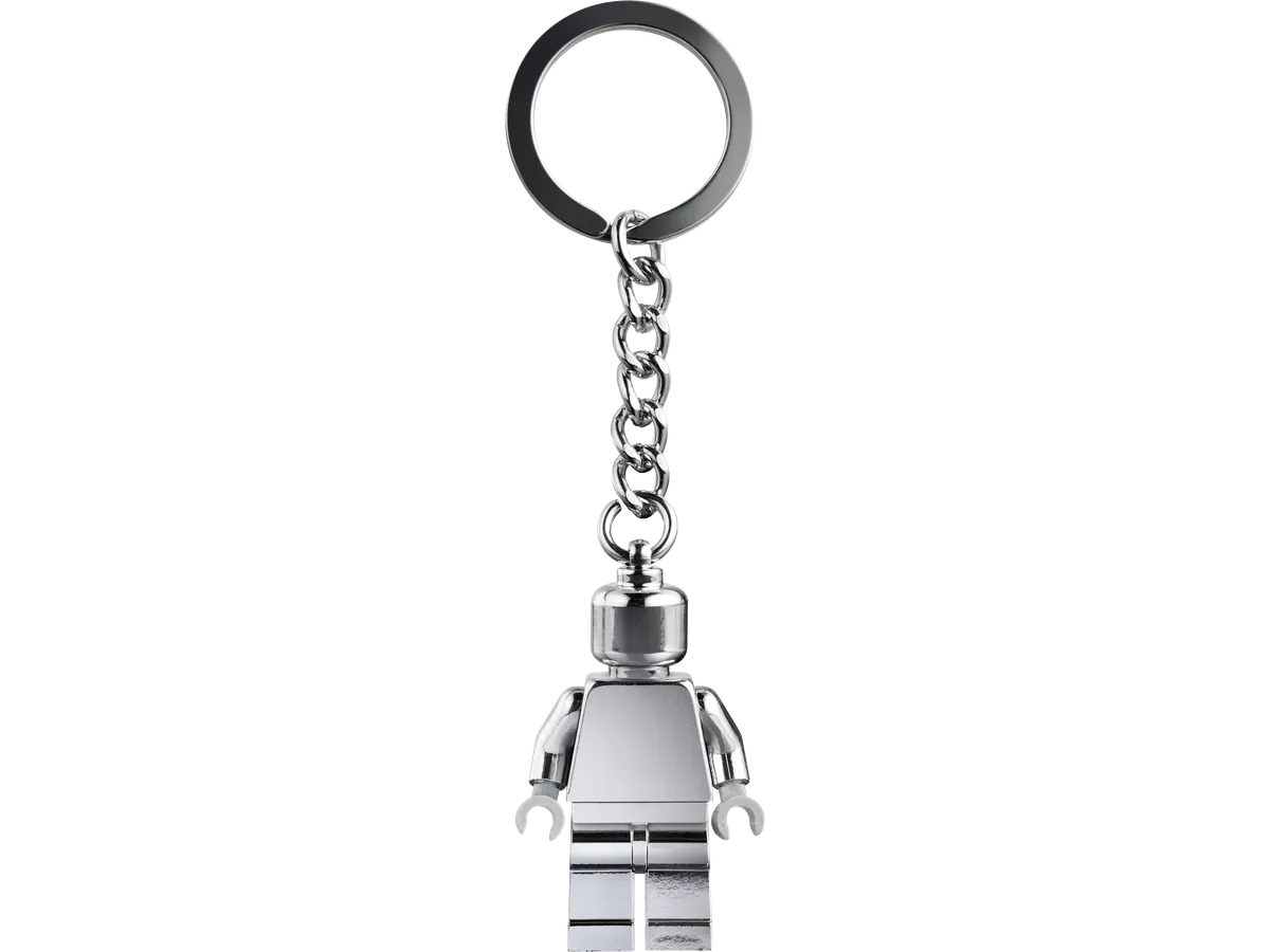 LEGO Silver Minifigure Key Chain (854305)
