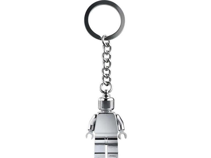 Silver Minifigure Key Chain