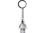 Zilverkleurige minifiguur sleutelhanger - Afbeelding 1 van 3