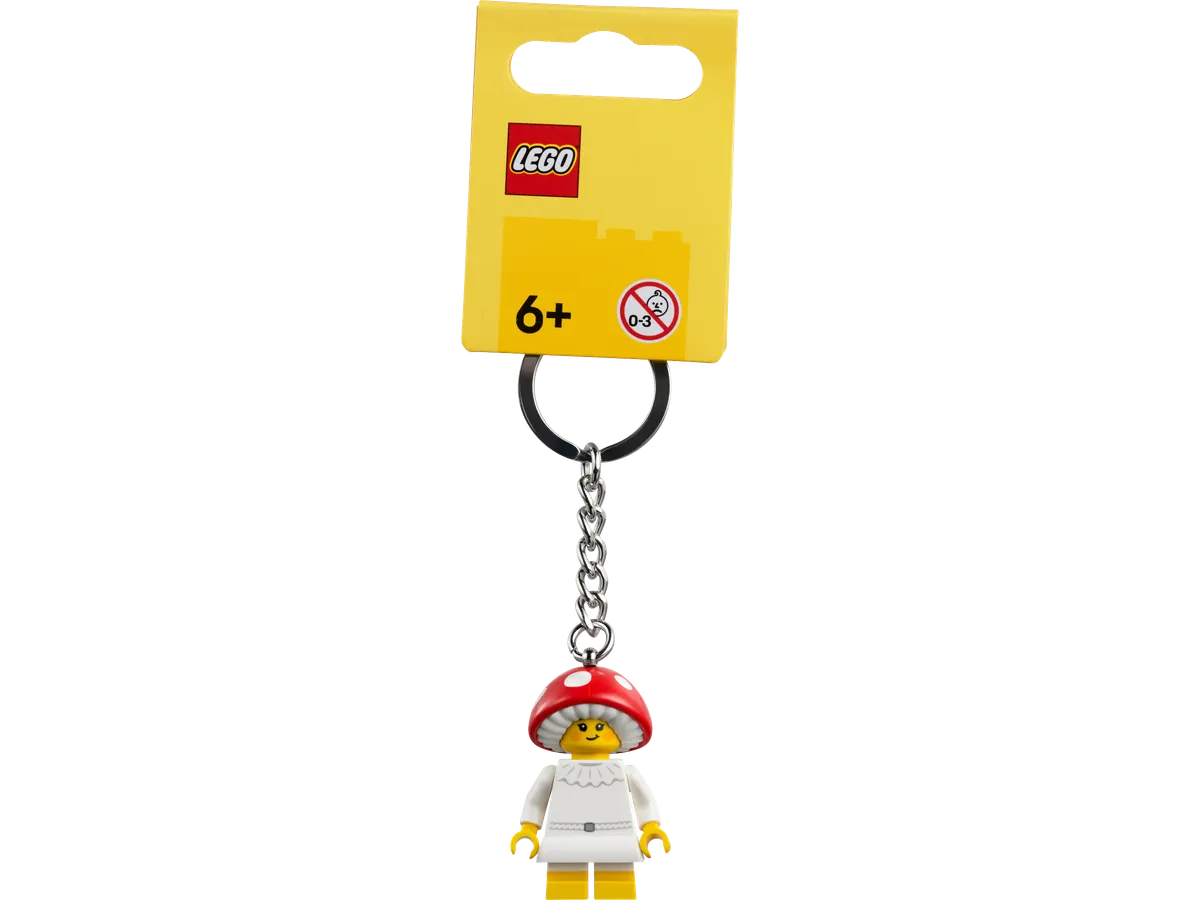 LEGO Mushroom Girl Key Chain (854306) - Bild 1