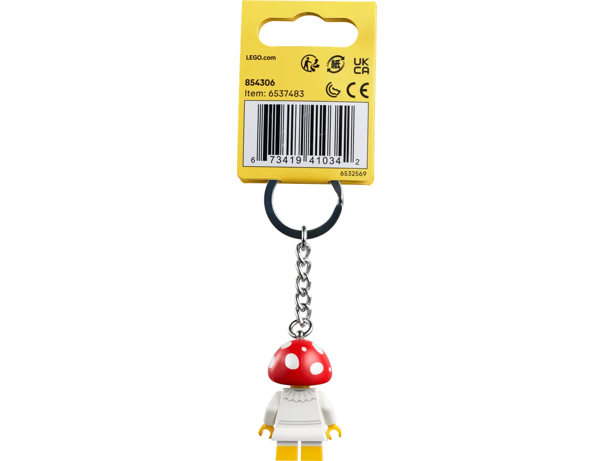 LEGO Mushroom Girl Key Chain (854306) - Bild 2