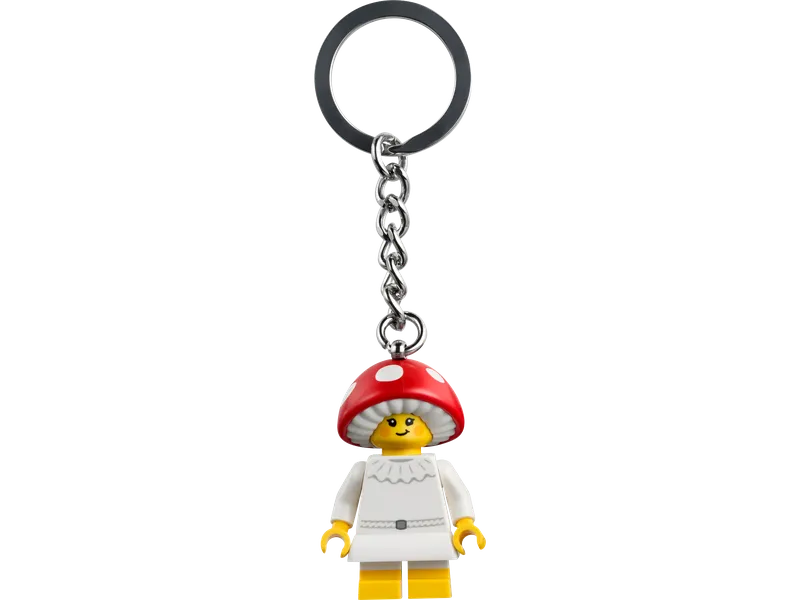 Mushroom Girl Key Chain