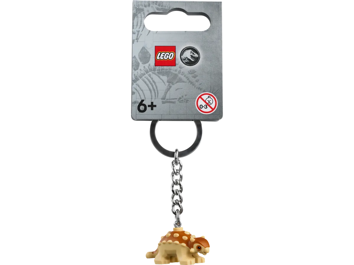 LEGO Baby Ankylosaurus Key Chain (854316) - Bild 1
