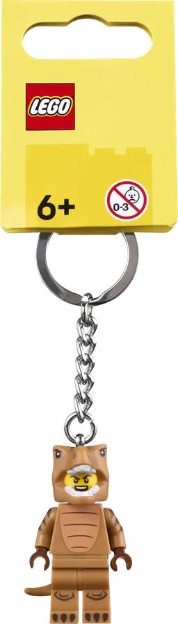 LEGO T. rex Suit Guy Key Chain (854317) - afbeelding 1