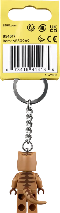 LEGO T. rex Suit Guy Key Chain (854317) - afbeelding 2