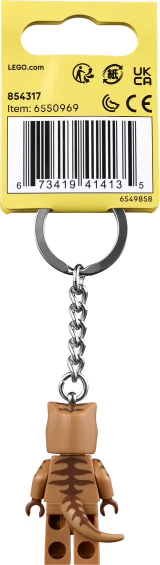 T. rex Suit Guy Key Chain fra LEGO – produktfoto 3 af 3