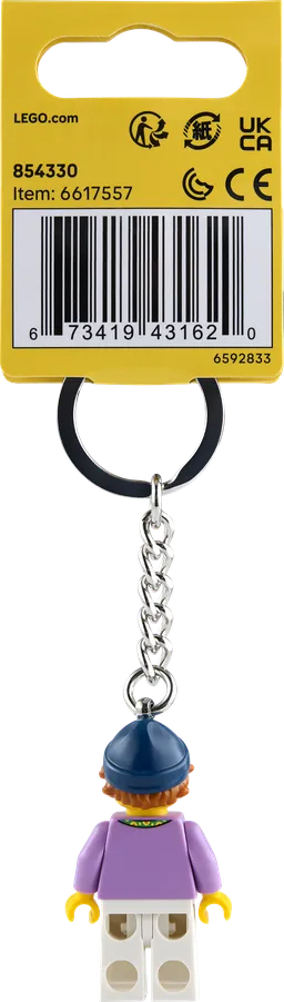 LEGO Sunflower Lanyard Girl Key Chain (854330) - afbeelding 1